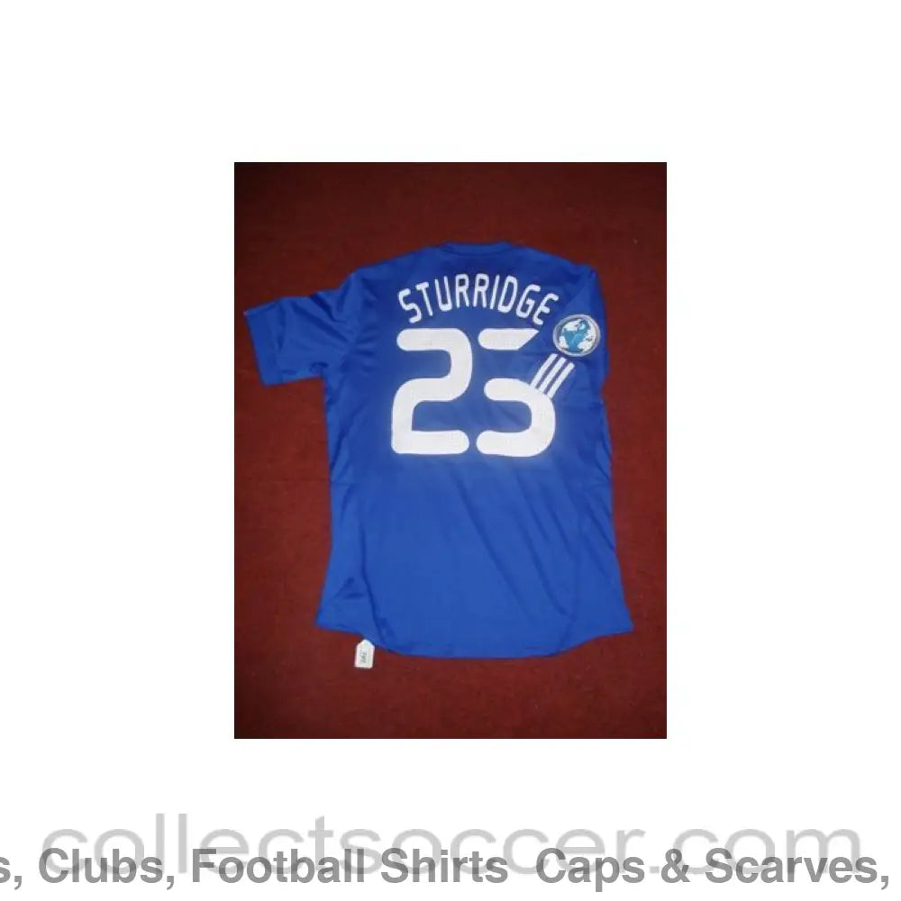 2009 - Match worn shirt Chelsea’s Sturridge No 23 during 2009 World Football Challenge