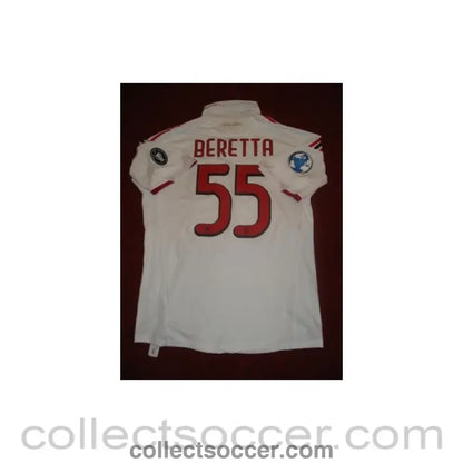 2009 - Match worn shirt of AC Milan’s Beretta No 55 during 2009 World Football Challenge