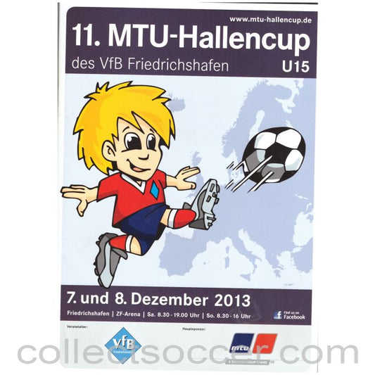 2013 MTU U15 Youth Tournament Official Programme  (Arsenal and Manchester United)