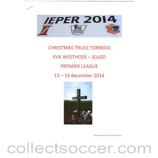 2014 Premier League Christmas Truce Finals Press Pack