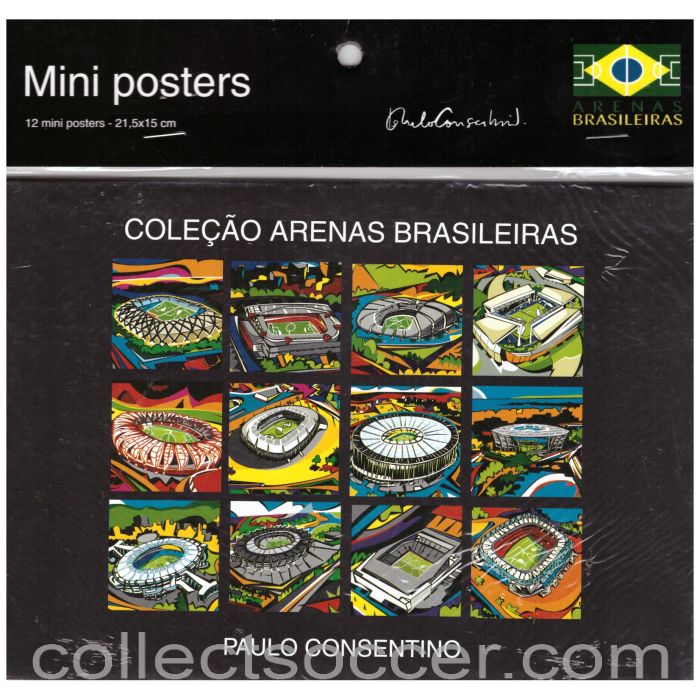 2014 World Cup Set of Mini Posters