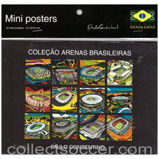 2014 World Cup Set of Mini Posters