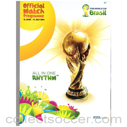 2014 World Cup Official UK Programme