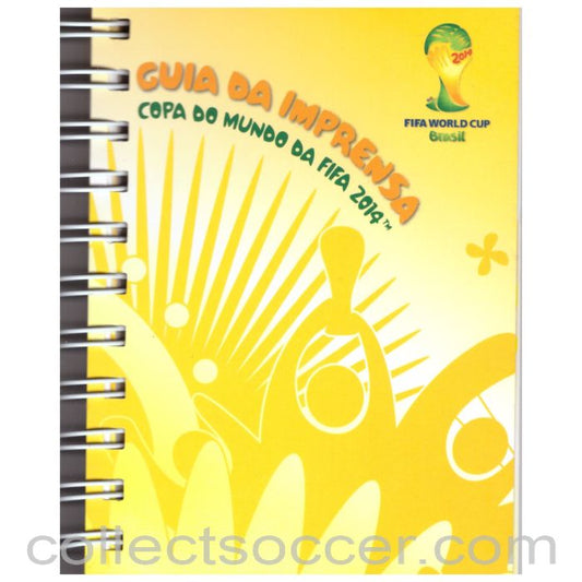 2014 World Cup Official Media Guide in Portugese