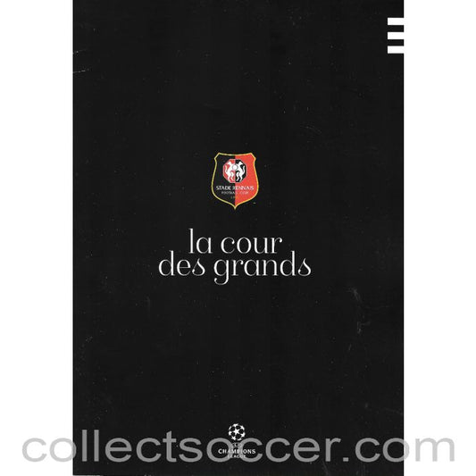 2020 - Rennes v Chelsea 24/11/2020 Official Programme also covers Rennes v Seville and Krasnodar