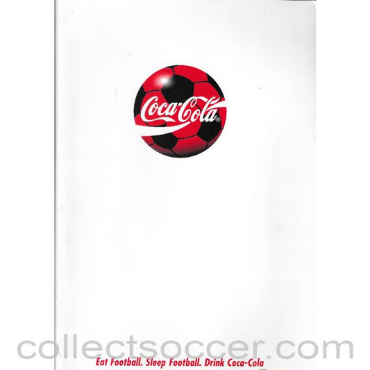 1996 League Cup Final - Press Pack, Programme and Teamsheets - Aston Villa v Leeds United