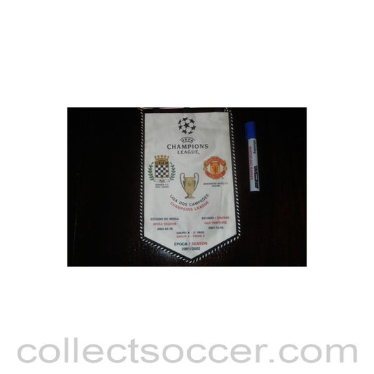 Boavista, Portugal v Manchester United Pennant
