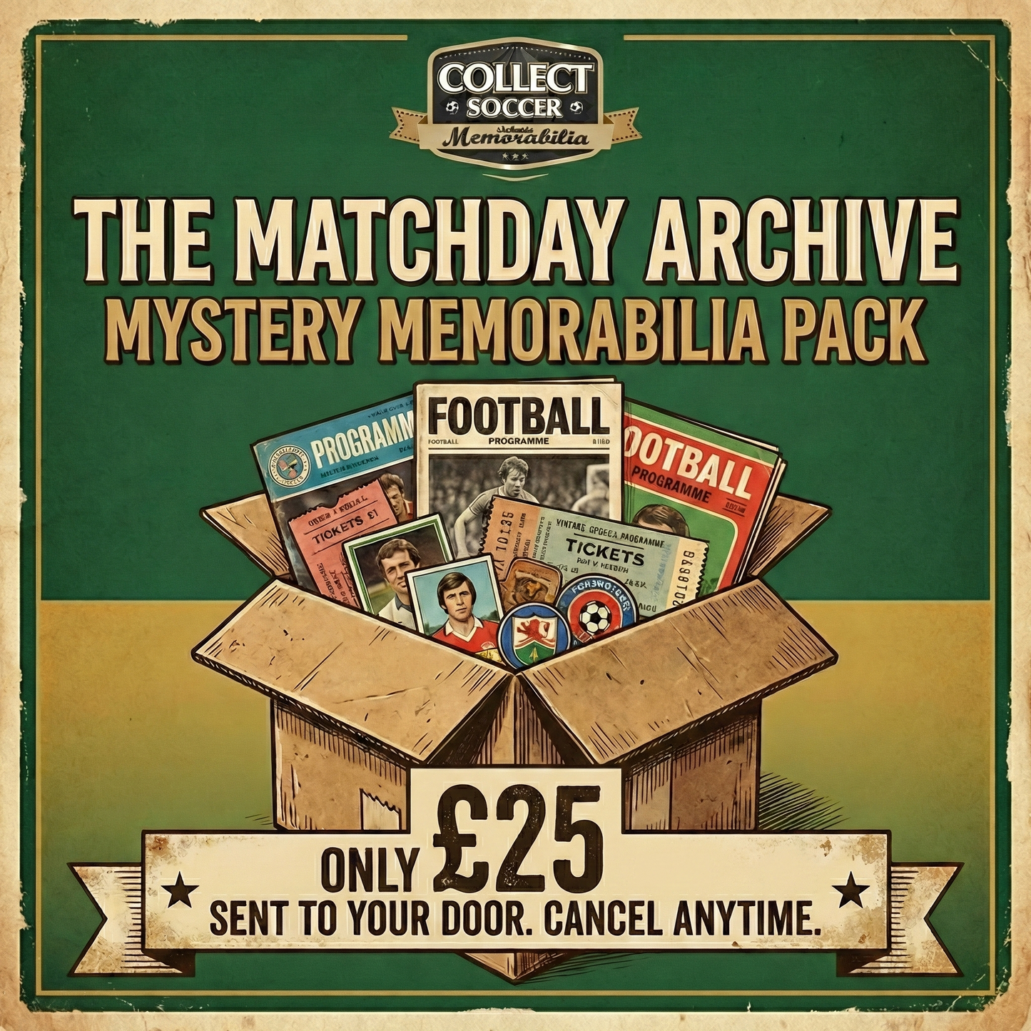 £25 Mystery Memorabilia Pack