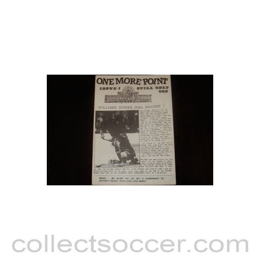 One More Point - Crystal Palace Fanzine No:1