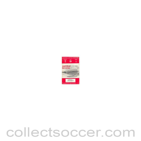 1971 - Liverpool v Southampton official programme 13/02/1971