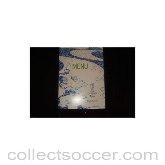 2005 UEFA Cup Final Menu