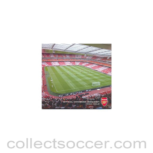 2006 - Arsenal official handbook 2006-2007 media issue
