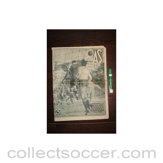 1935 - AS Spanish newsaper of 28/10/1935 covering Zaragoza FC