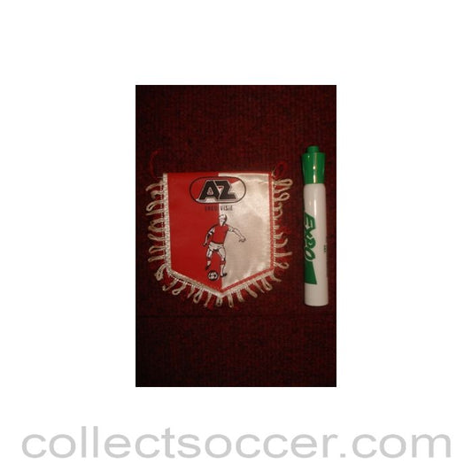 AZ Eredivisie small Pennant once property of the football referee Neil Midgley