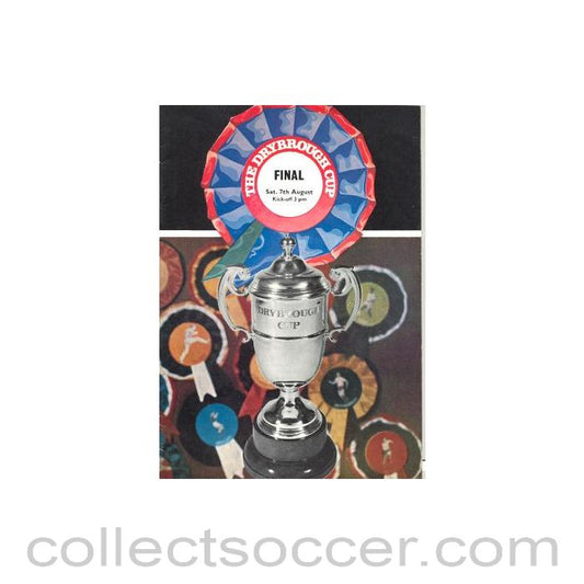 1971 - Aberdeen v Celtic official programme 07/08/1971 Drybrough Cup Final