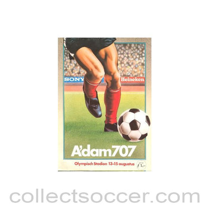 A'dam707 international tournament poster