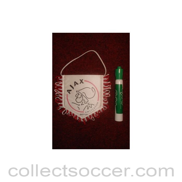 Ajax, Amstardam small Pennant once property of the football referee Neil Midgley