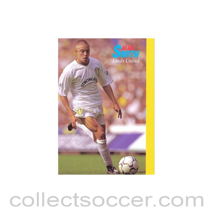 Leeds United - Alan Smith unofficial Thai produced colour postcard