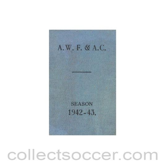 1942 - Alexandra Works Members Pass 1942-1943