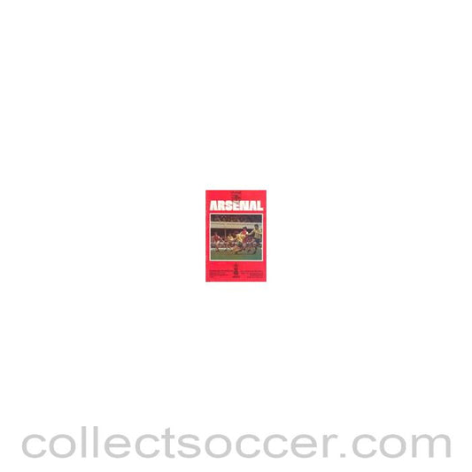 1979 - Arsenal v Fenerbahce official programme Season 19/09/1979 European Cup Winners Cup
