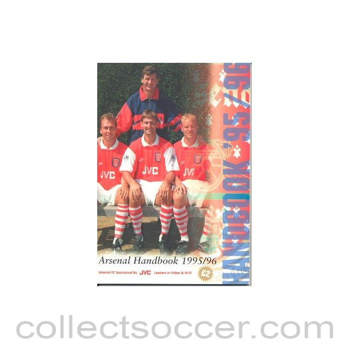 1995 - Arsenal official handbook 1995-1996