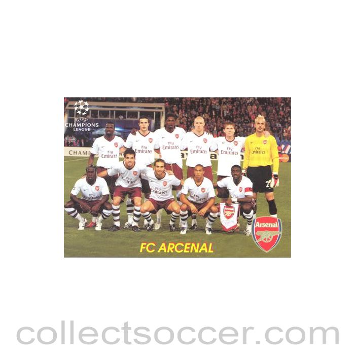 Arsenal Russian produced postcard