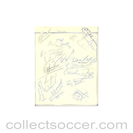 Arsenal Signatures