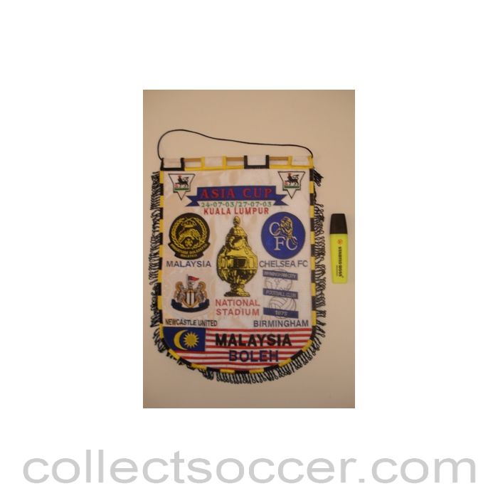 2003 - Asia Cup 2003 in Kuala Lampur embroidered pennant