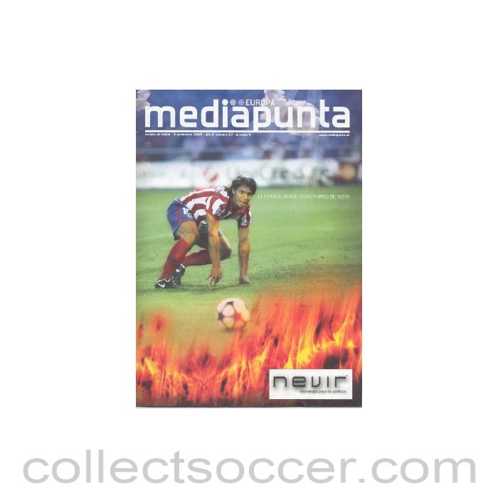 2009 - Atletico Madrid v Chelsea official programme 03/11/2009