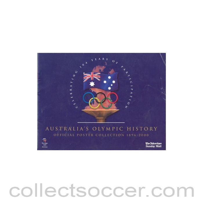 2000 - Australia's Olympic History Official Poster Collection 1896-2000 brochure
