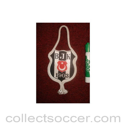 BJK small Pennant once property of the football referee Neil Midgley