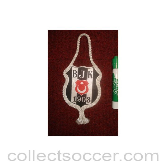 BJK small Pennant once property of the football referee Neil Midgley