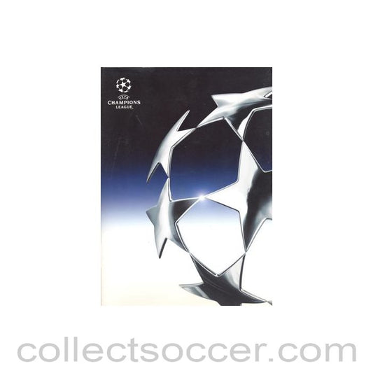 2006 - Barcelona v Chelsea press pack 07/03/2006 Champions League