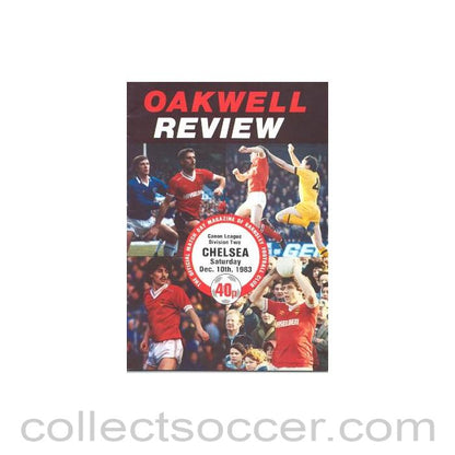 1983 - Barnsley vChelsea official programme 10/12/1983