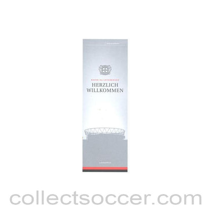 2011 - Bayer Leverkusen v Chelsea Menu 23/11/2011 Champions League