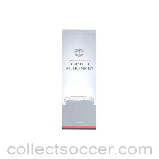 2011 - Bayer Leverkusen v Chelsea Menu 23/11/2011 Champions League