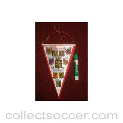 Belgium Pennant once property of the football referee Neil Midgley