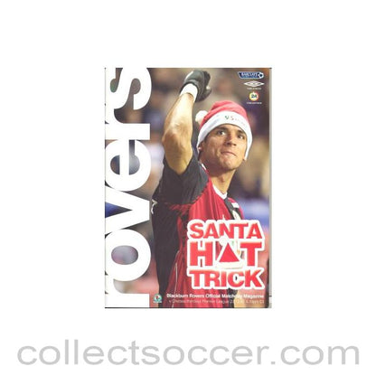 2007 - Blackburn Rovers v Chelsea official programme 23/12/2007