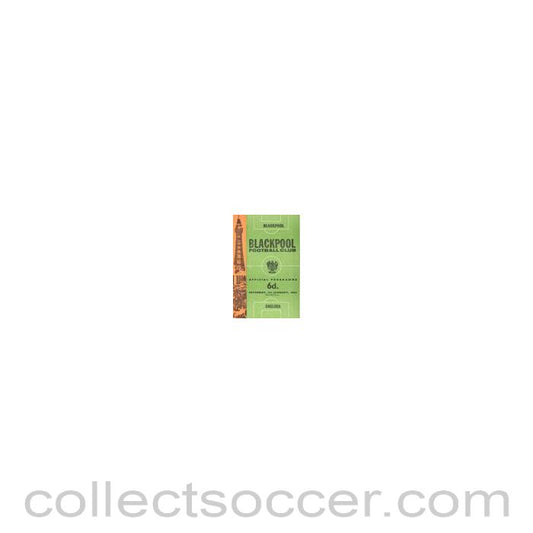 1966 - Blackpool vChelsea official programme 01/01/1966