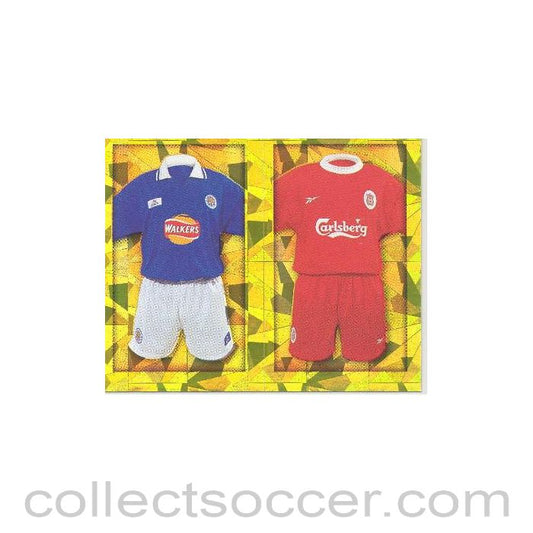 2000 - Chelsea and Manchester United Premier League 2000 sticker