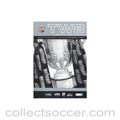 2000 - Brentford v Tottenham Hotspur official programme 19/09/2000