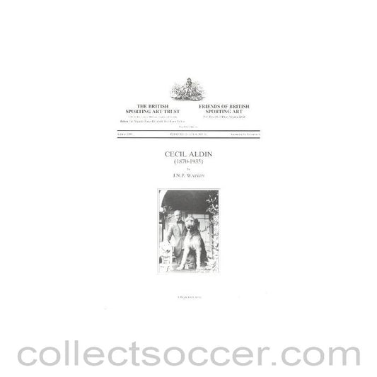 1935 - Album about Cecil Aldin (1870-1935) by J.N.P. Watson, published by The British Sporting Art Trust