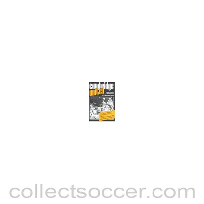1984 - Cambridge United vChelsea official programme 11/02/1984