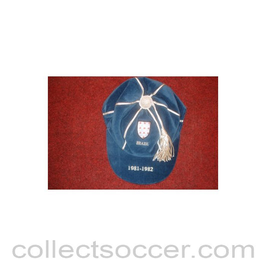 1981 England Players Cap awarded against Brazil