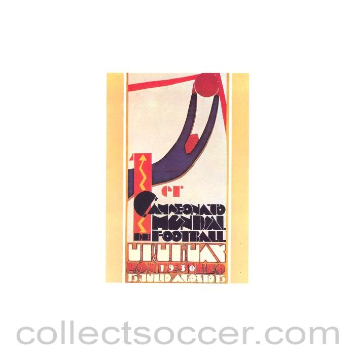 1930 - Replica card about World Cup 1930 in Uruguay