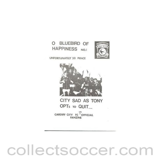 1989 - Cardiff City fanzine 28/03/1989