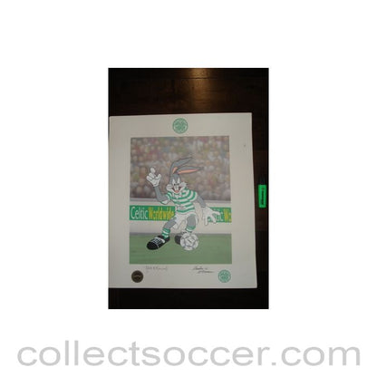 The Celtic Big Bunny Fine Arts Limited Edition original print originally signed by the artist