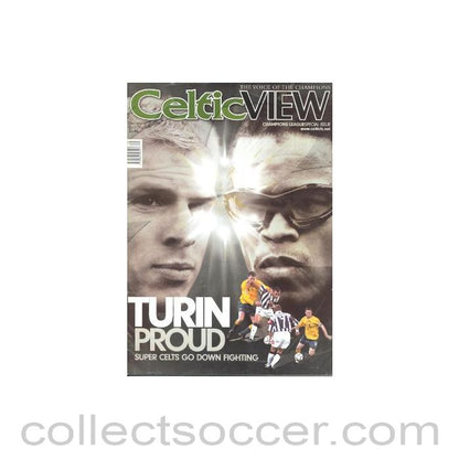 2001 - Celtic View magazine Champions League Special Issue No:11, 20/09/2001
