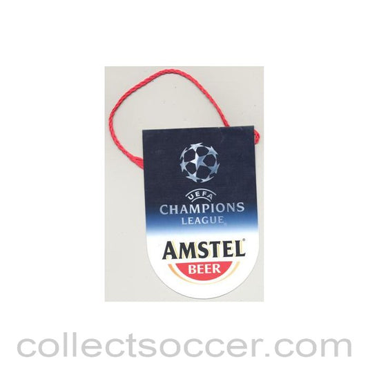 Champions League Amstel Beer souvenir
