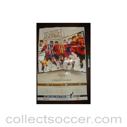 2004 - USA Tour - 2004 Champions World Series Poster, reduced price